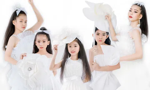 Lộ diện 5 nàng thơ nhí đồng hành cùng Diamond Project của NTK Tạ Linh Nhân